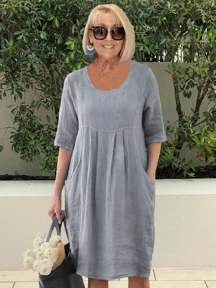 Luna | Vestido de verano con bolsillos