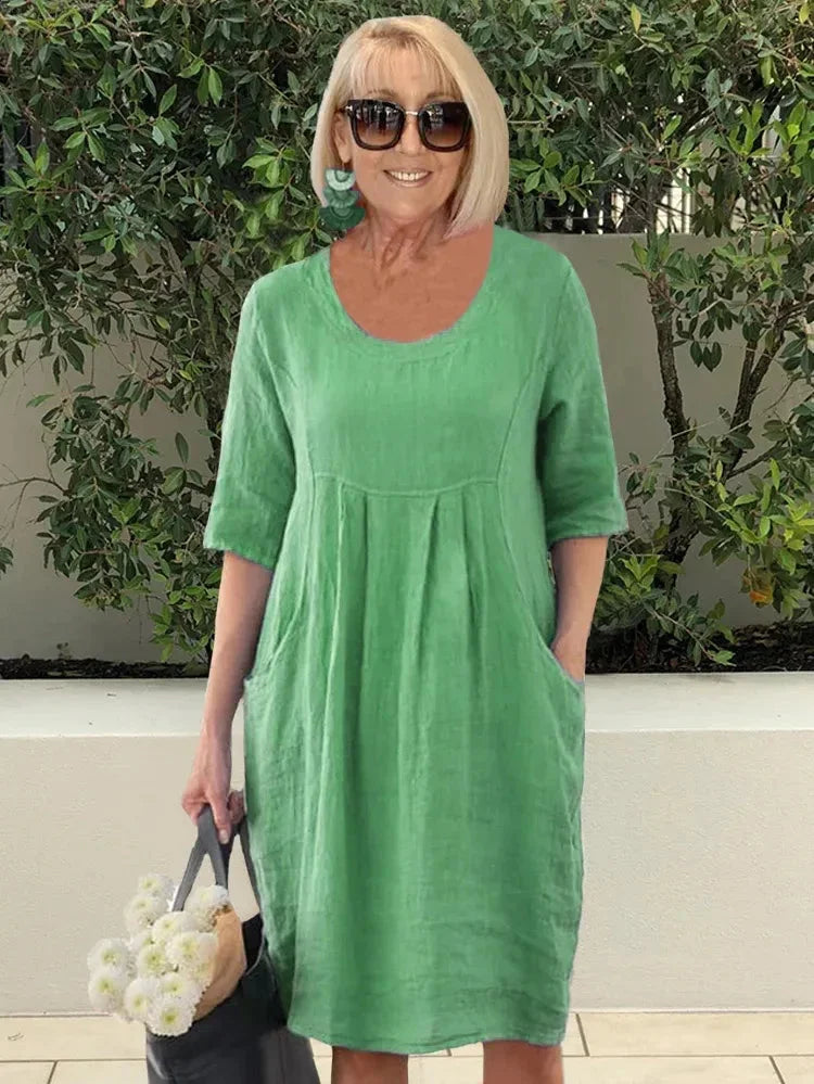 Luna | Vestido de verano con bolsillos
