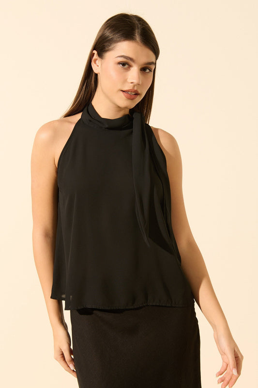 Top de cuello alto